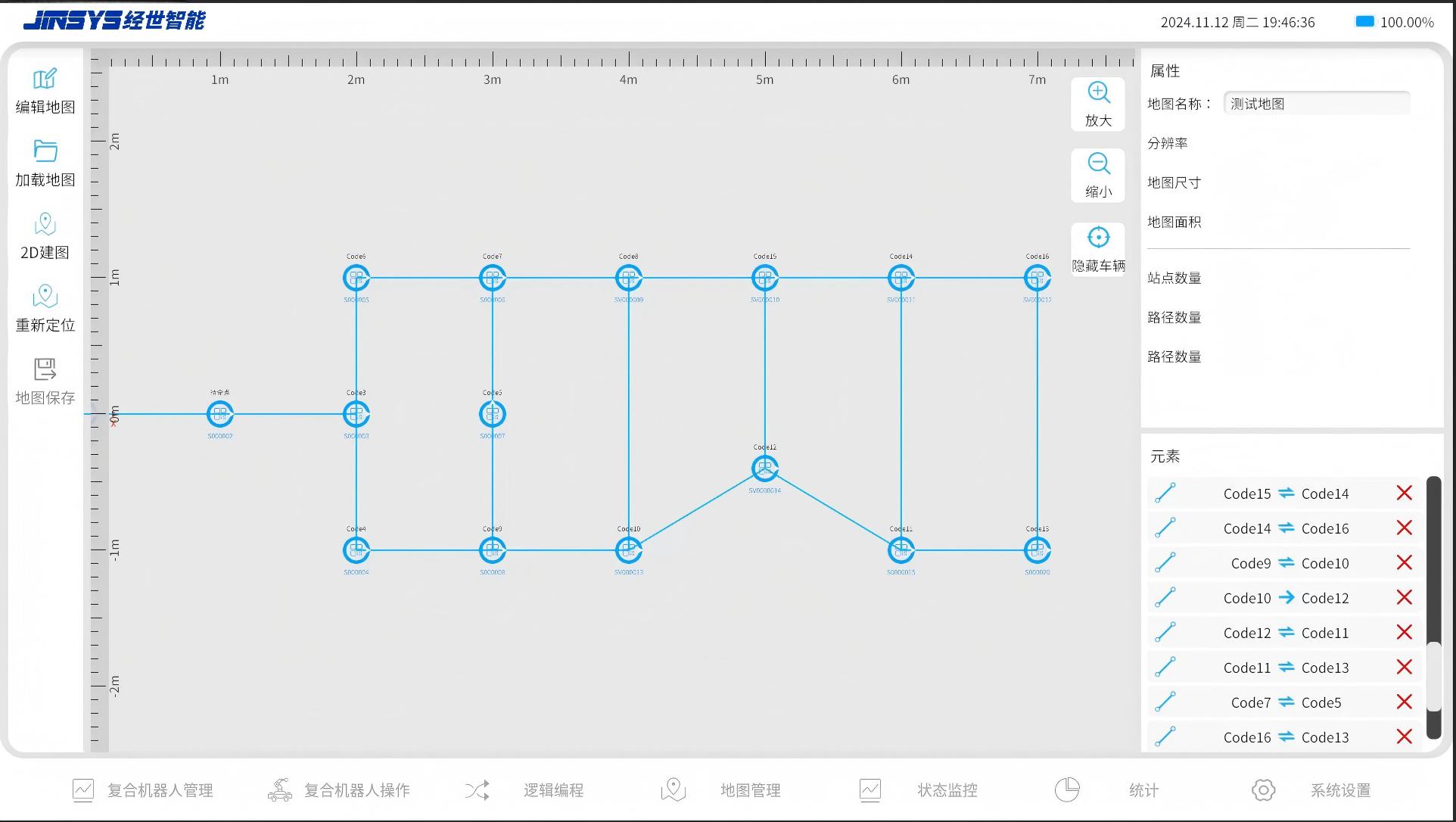 TCS — Route Management — original product interface
